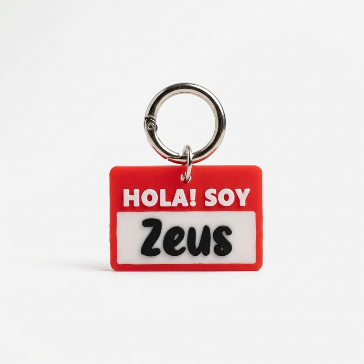 Placa de Identificación Hola! Soy