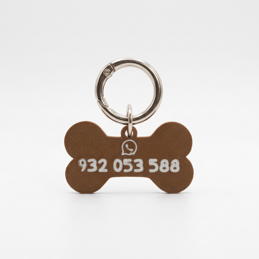Placa de Identificación Hueso