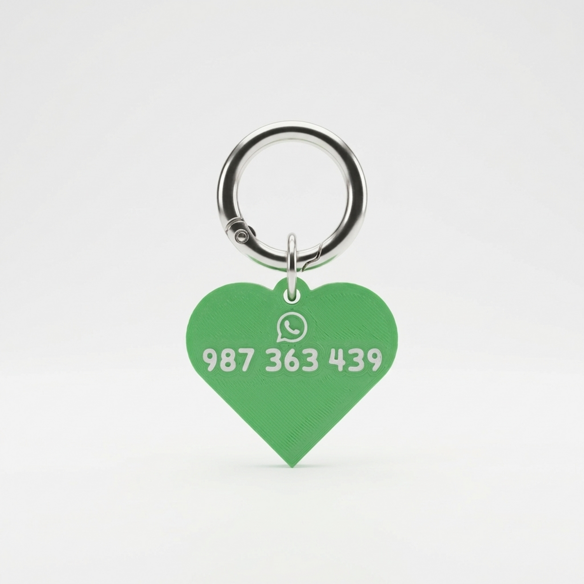 Placa de identificación Corazón