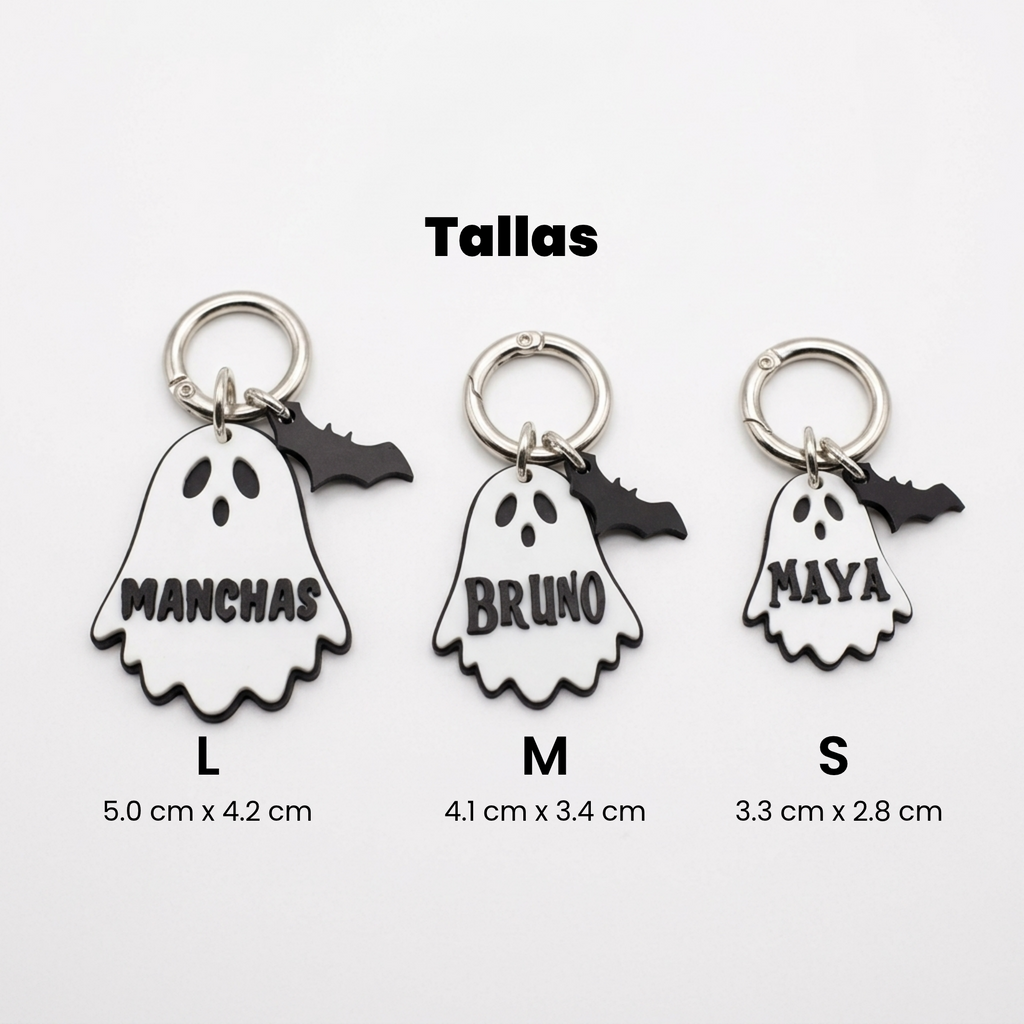 Placa de Identificación Fantasma