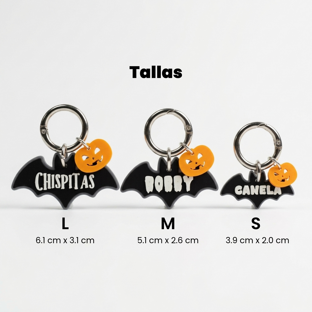 Placa de Identificación Murciélago